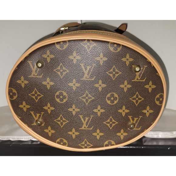 Authentic Louis Vuitton Monogram Bucket GM Large Tote  COA - Picture 6 of 9